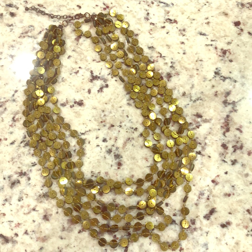 Layered Sequin necklace